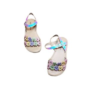 Nordstrom Size 9 Toddler Girl Flower Sandals